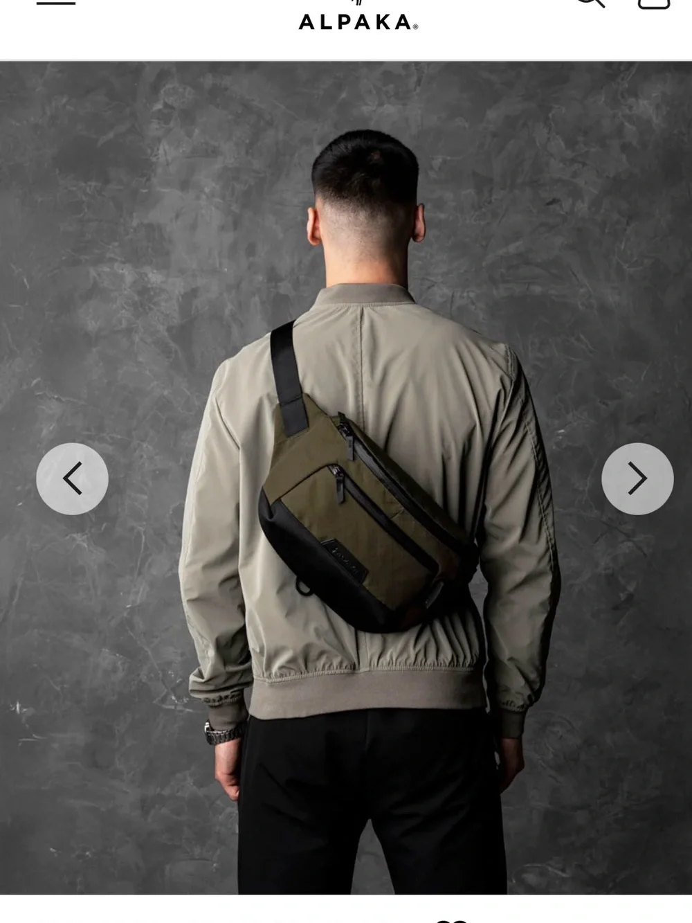 NWOT ALPAKA Army Green | Axogrid 300D Bravo X Sling V2 - Picture 11 of 11